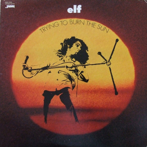 ELF (3) - Trying To Burn The Sun (Vinyl, LP, Album, Reissue) Near Mint (NM or M-) / Very Good (VG)