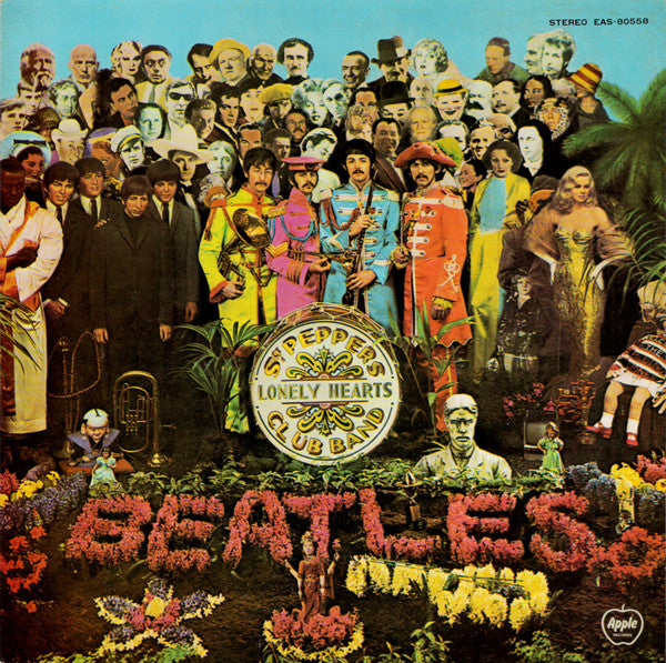 The Beatles - Sgt. Pepper's Lonely Hearts Club Band = サージェント・ペパーズ・ロンリー・ハーツ・クラブ・バンド (Vinyl, LP, Album, Reissue, Stereo) Very Good Plus (VG+) / Very Good (VG)