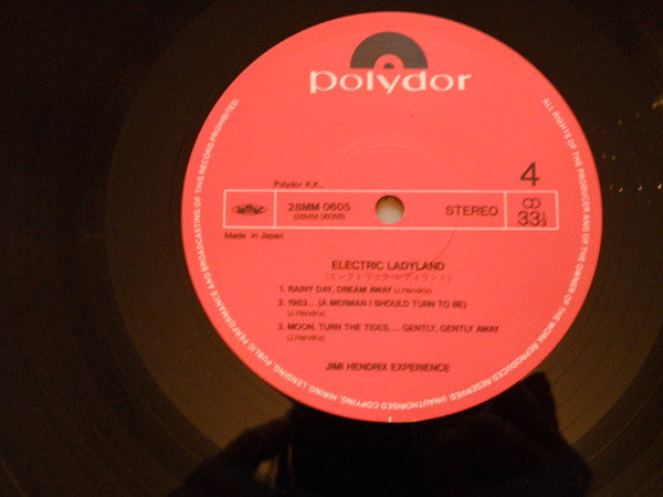 The Jimi Hendrix Experience - Electric Ladyland (2xVinyl, LP, Album, Reissue) Near Mint (NM or M-) / Very Good Plus (VG+)