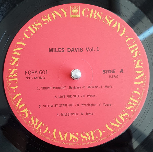 Miles Davis - Miles Davis Vol. 1 (Vinyl, LP, Compilation, Club Edit...