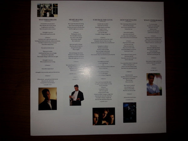 Johnny Hates Jazz - Turn Back The Clock (Vinyl, LP, Album, Promo) Very Good Plus (VG+) / Very Good Plus (VG+)