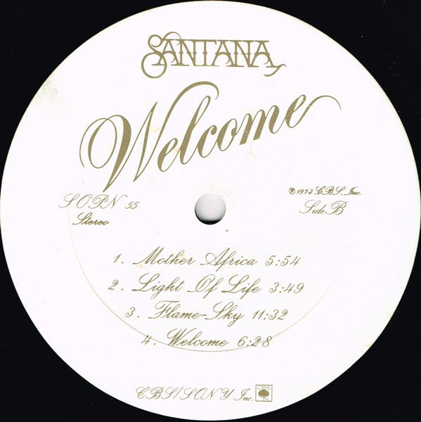 Santana - Welcome (Vinyl, LP, Album)