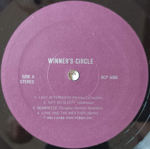 Various - Winner's Circle (Vinyl, LP, Album, Reissue, Mono) Very Good Plus (VG+) / Very Good Plus (VG+)