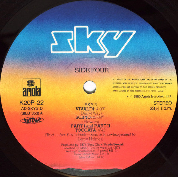 Sky (4) - Sky 2 (Vinyl, LP, Album)