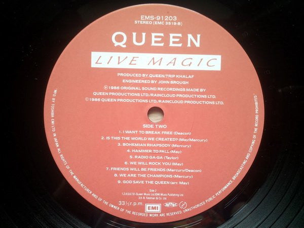 Queen - Live Magic (Vinyl, LP, Album)