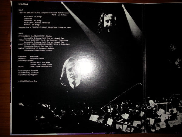 The Nice - Five Bridges (Vinyl, LP, Album) Very Good Plus (VG+) / Very Good Plus (VG+)