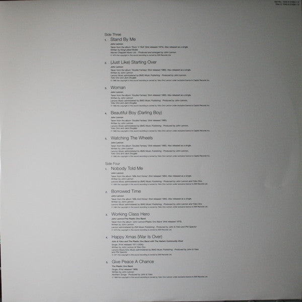 John Lennon - Lennon Legend (The Very Best Of John Lennon) (2xVinyl, LP, Compilation, Limited Edition) Very Good Plus (VG+) / Very Good Plus (VG+)