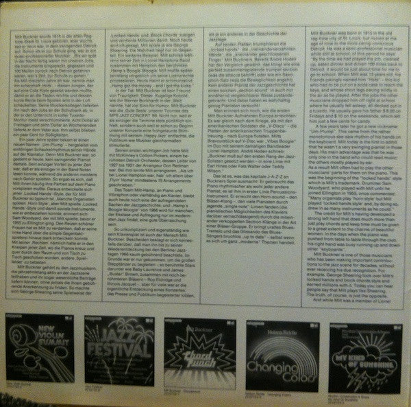 Milt Buckner - Chordpunch (2xVinyl, LP, Album, Compilation, Stereo) Very Good Plus (VG+) / Very Good Plus (VG+)