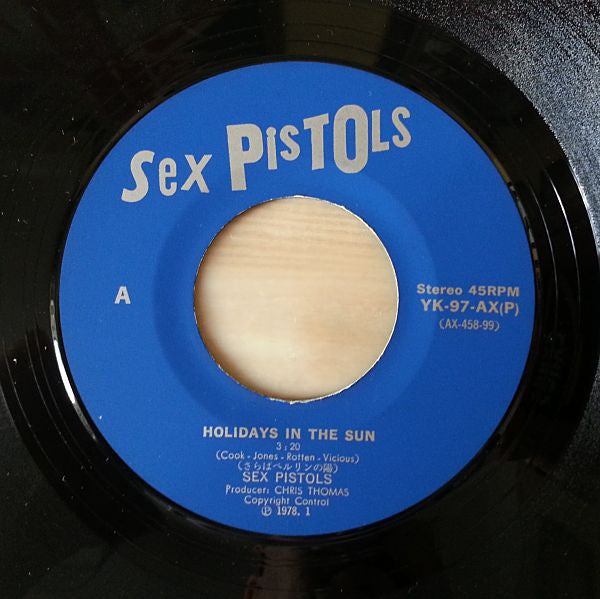 Sex Pistols - Holidays In The Sun (Vinyl, 7", 45 RPM, Single) Very Good Plus (VG+) / Very Good Plus (VG+)