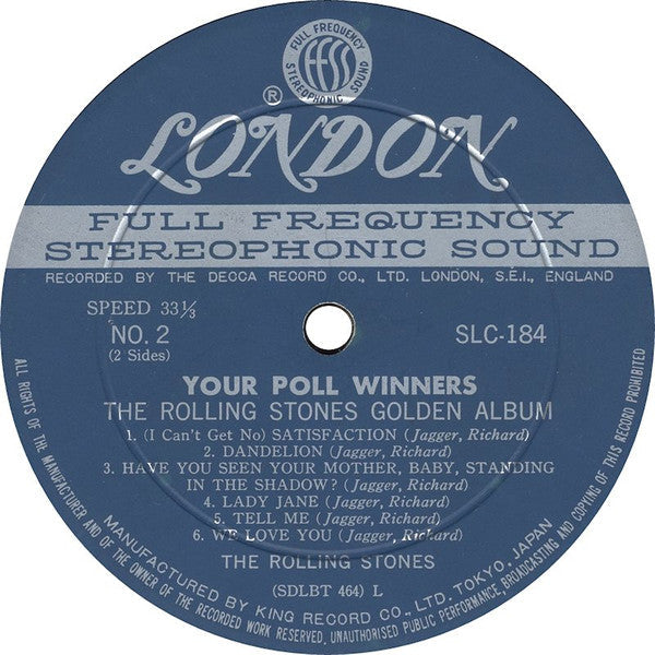 The Rolling Stones - Your Poll Winners: The Rolling Stones Golden A...