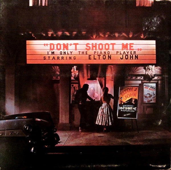 Elton John - Don't Shoot Me I'm Only The Piano Player (Vinyl, LP, Album) Very Good (VG) / Good Plus (G+)
