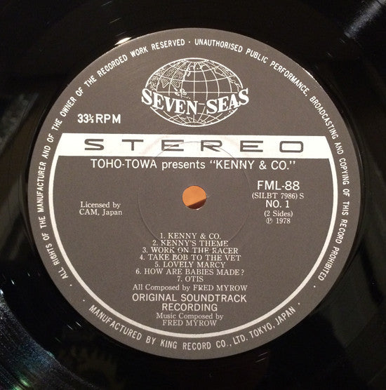 Fred Myrow - Kenny & Company (Vinyl, LP)