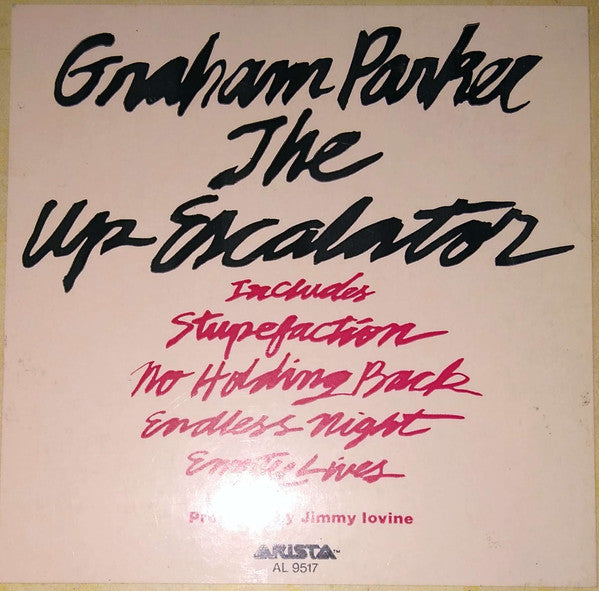 Graham Parker - The Up Escalator (Vinyl, LP, Album) Very Good Plus (VG+) / Very Good Plus (VG+)