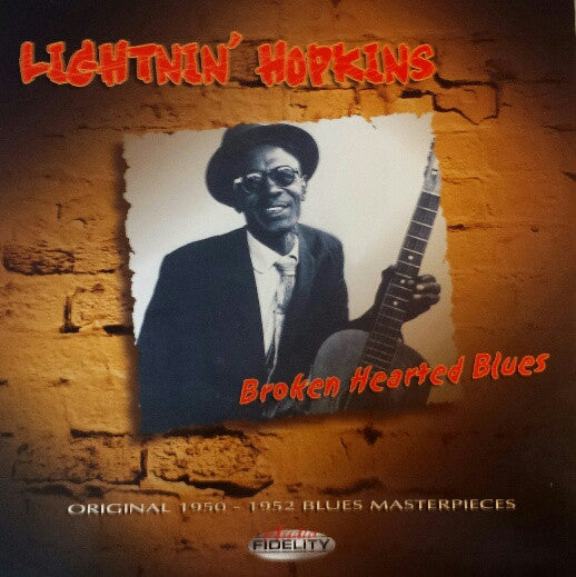 Lightnin' Hopkins - Broken Hearted Blues (Original 1950 - 1952 Blues Masterpieces) (Vinyl, LP, Compilation) Near Mint (NM or M-) / Very Good Plus (VG+)