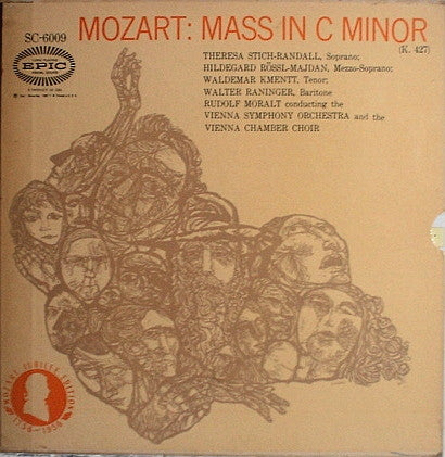 Wolfgang Amadeus Mozart - Mass In C Minor (K. 427) (2xVinyl, LP, Album) Very Good (VG) / Very Good (VG)