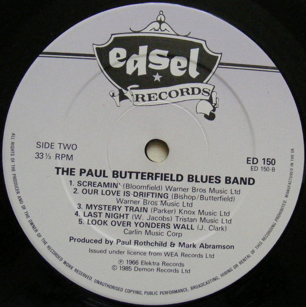 The Paul Butterfield Blues Band - The Paul Butterfield Blues Band (...