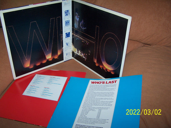 The Who - Who's Last (2xVinyl, LP, Album) Very Good Plus (VG+) / Very Good Plus (VG+)