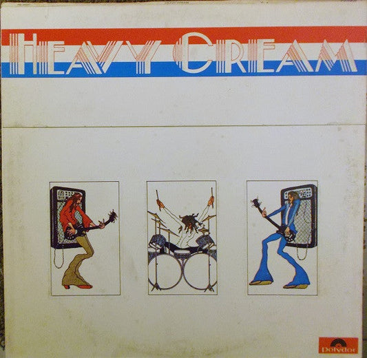 Cream (2) - Heavy Cream (2xVinyl, LP, Compilation, Stereo) Very Good (VG) / Good Plus (G+)
