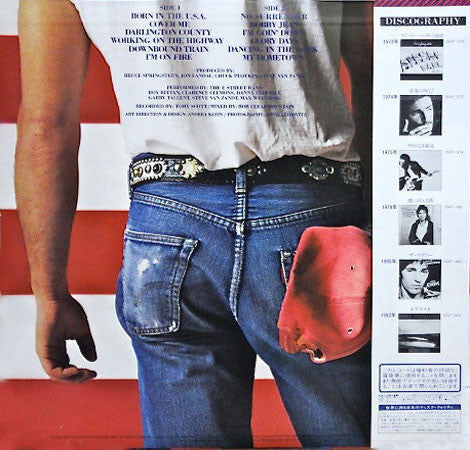 Bruce Springsteen - Born In The U.S.A. (Vinyl, LP, Album, Stereo)