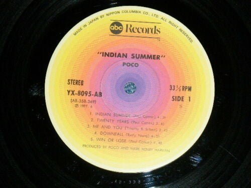 Poco (3) - Indian Summer (Vinyl, LP, Album)