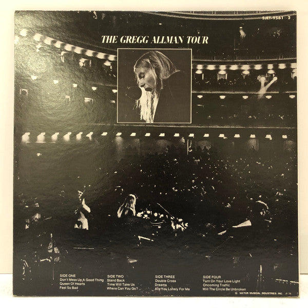 Gregg Allman - The Gregg Allman Tour (2xVinyl, LP, Album) Very Good Plus (VG+) / Good Plus (G+)