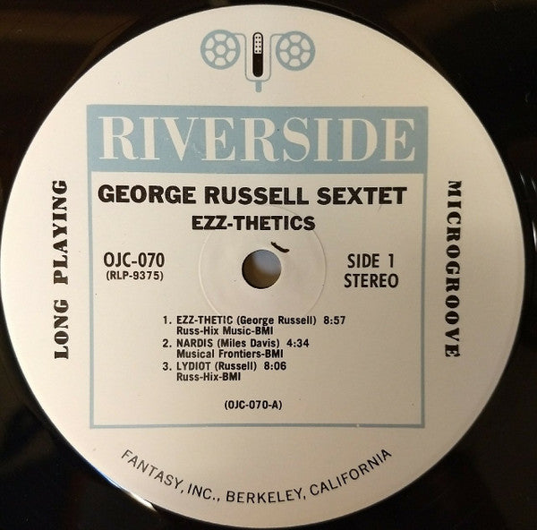 The George Russell Sextet - Ezz-thetics (Vinyl, LP, Album, Reissue) Near Mint (NM or M-) / Very Good (VG)