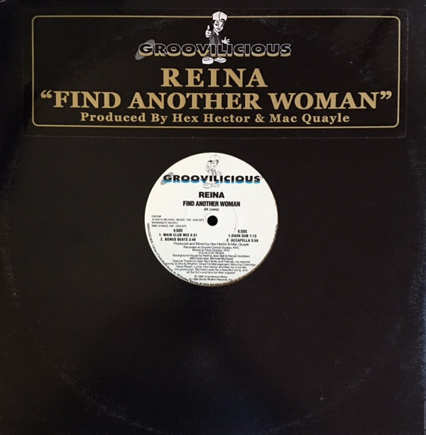 Reina - Find Another Woman (Vinyl, 12") Very Good (VG) / Very Good (VG)
