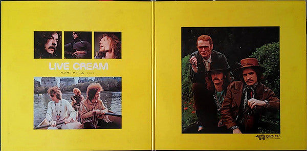 Cream (2) - Live Cream (Vinyl, LP, Album, Reissue)