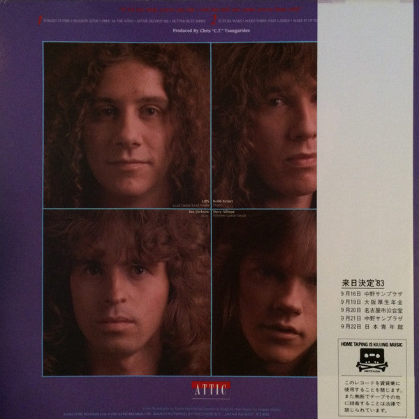 Anvil - Forged In Fire (Vinyl, LP, Album) Very Good Plus (VG+) / Very Good Plus (VG+)