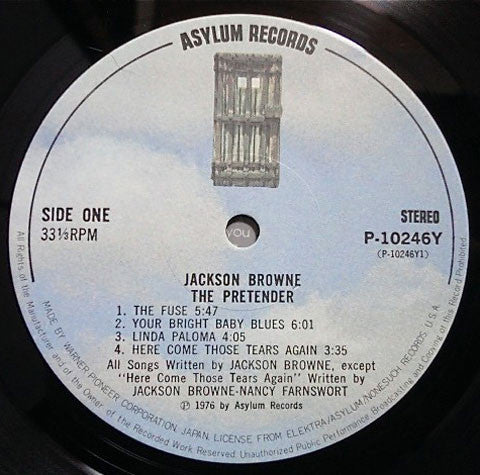 Jackson Browne - The Pretender (Vinyl, LP, Album)