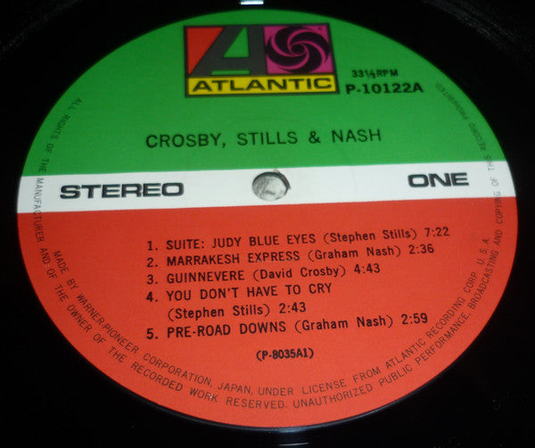 Crosby, Stills & Nash - Crosby, Stills & Nash (Vinyl, LP, Album, Re...