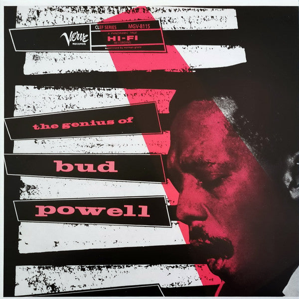 Bud Powell - The Genius Of Bud Powell (Vinyl, LP, Album, Reissue, Mono) Very Good Plus (VG+) / Very Good Plus (VG+)