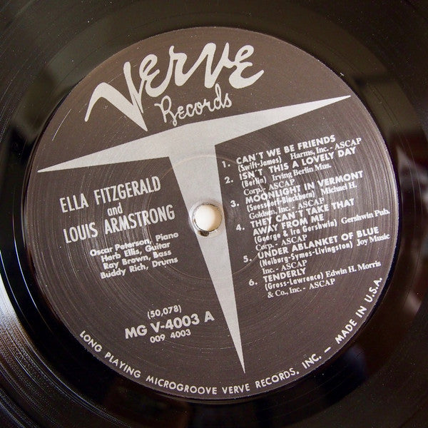 Ella Fitzgerald - Ella And Louis (Vinyl, LP, Album, Reissue, Remastered, Mono) Near Mint (NM or M-) / Near Mint (NM or M-)