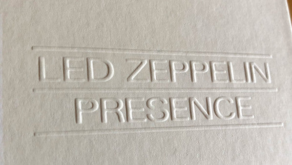 Led Zeppelin - Presence = プレゼンス (Vinyl, LP, Album, Reissue) Very Good Plus (VG+) / Good Plus (G+)