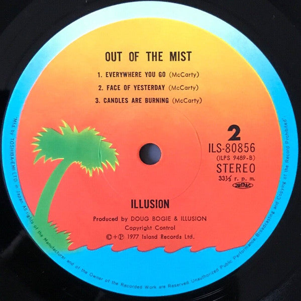 Illusion (24) - Out Of The Mist (Vinyl, LP, Album) Very Good Plus (VG+) / Very Good Plus (VG+)