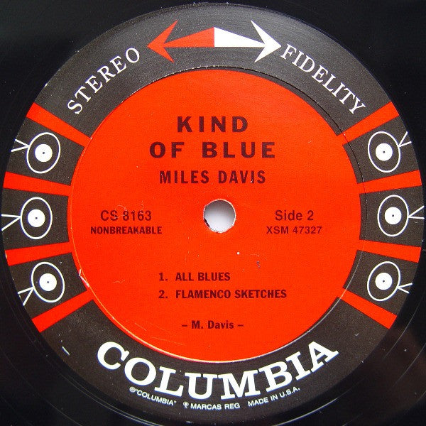 Miles Davis - Kind Of Blue (2xVinyl, LP, Album, Reissue, Remastered) Very Good Plus (VG+) / Very Good Plus (VG+)
