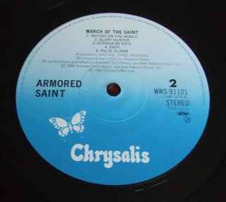 Armored Saint - March Of The Saint (Vinyl, LP, Album) Very Good Plus (VG+) / Very Good Plus (VG+)