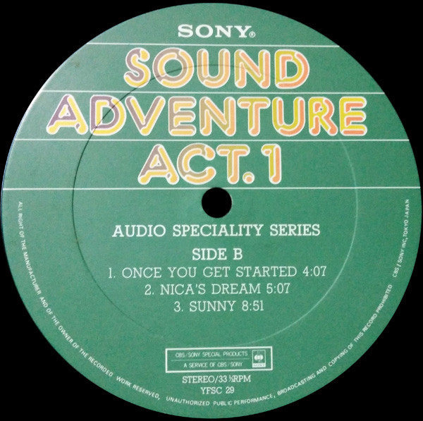 Yuji Ohno - Sound Adventure Act.1 (Vinyl, LP, Album)