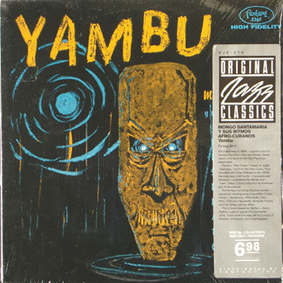 Mongo Santamaria Y Sus Ritmos Afro-Cubanos - Yambu (Vinyl, LP, Album, Repress) Very Good (VG) / Very Good (VG)