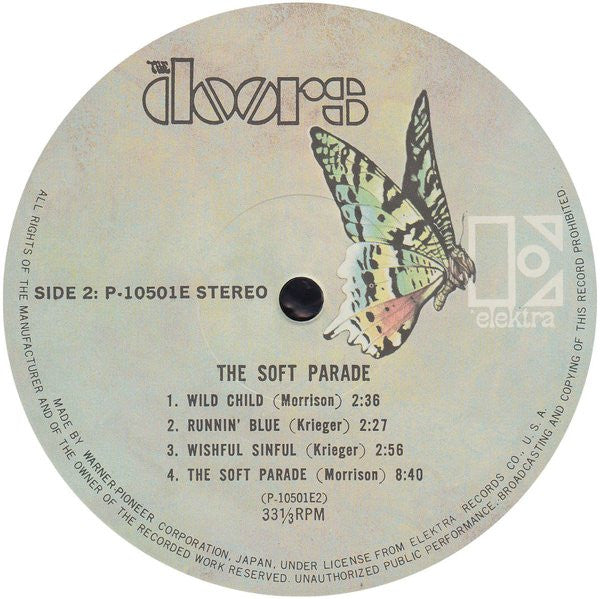 The Doors - The Soft Parade (Vinyl, LP, Album, Reissue) Very Good Plus (VG+) / Very Good Plus (VG+)