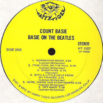 Count Basie - Basie On The Beatles (Vinyl, LP, Album, Stereo) Very Good (VG) / Very Good (VG)