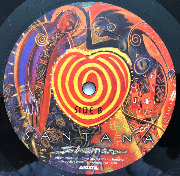 Santana - Shaman (2xVinyl, LP, Album, Stereo) Near Mint (NM or M-) / Very Good Plus (VG+)