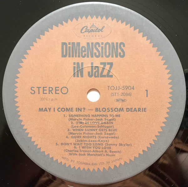 Blossom Dearie - May I Come In? (Vinyl, LP, Album, Stereo) Very Good Plus (VG+) / Very Good Plus (VG+)