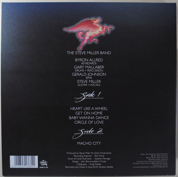 Steve Miller Band - Circle Of Love (Vinyl, LP, Album, Reissue, Limited Edition) Good Plus (G+) / Very Good Plus (VG+)