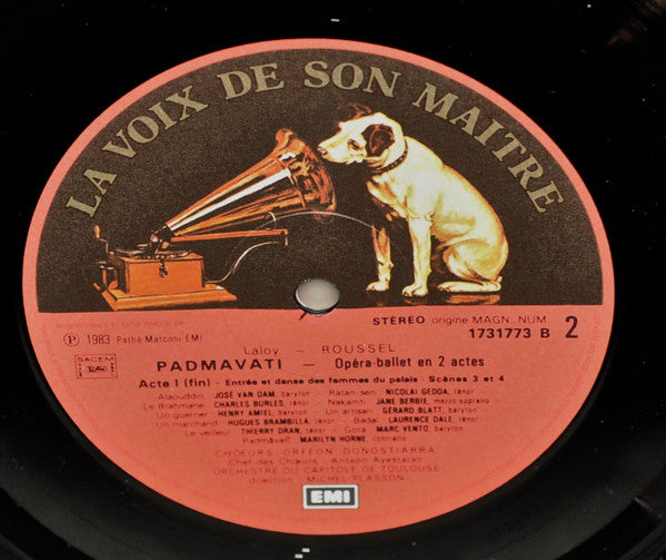 Albert Roussel - Padmâvatî (2xVinyl, Box Set, LP, Album, Stereo) Near Mint (NM or M-) / Very Good Plus (VG+)