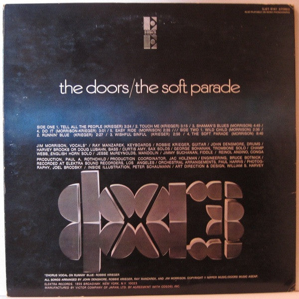 The Doors - The Soft Parade (Vinyl, LP, Album) Very Good (VG) / Very Good (VG)