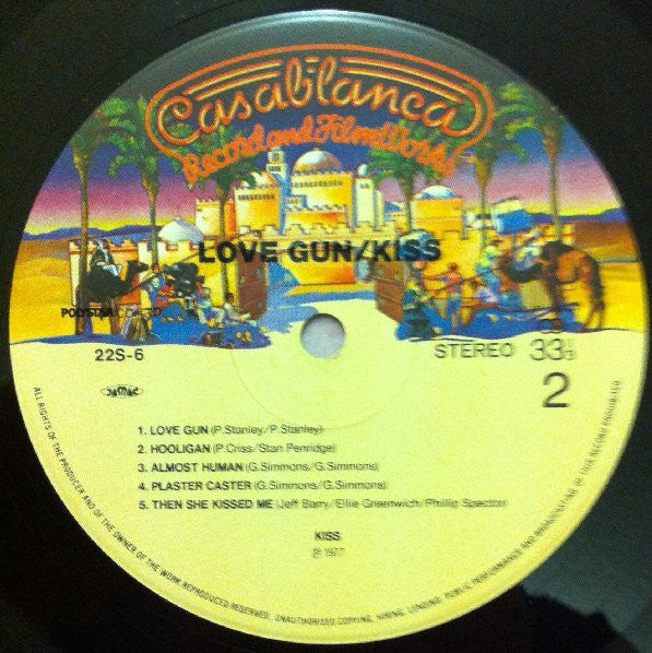 Kiss - Love Gun (Vinyl, LP, Album, Reissue, Stereo)