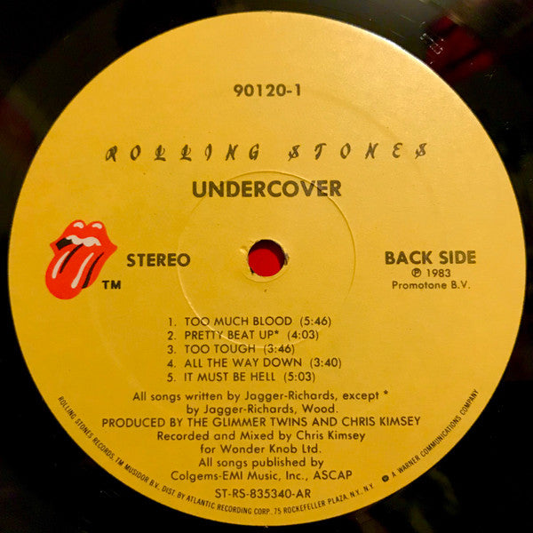 The Rolling Stones - Undercover (Vinyl, LP, Album, Stereo)