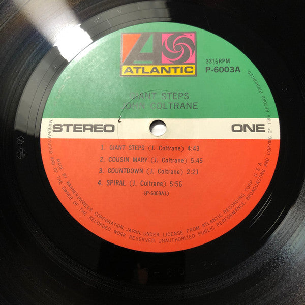 John Coltrane - Giant Steps = ジャイアント・ステップス (Vinyl, LP, Album, Reiss...