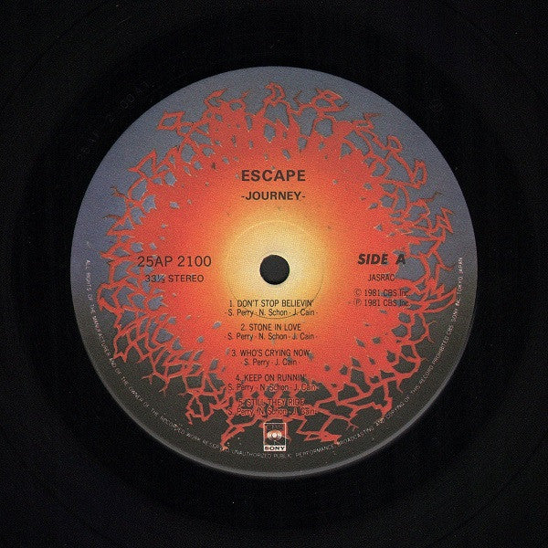 Journey - Escape (Vinyl, LP, Album, Stereo)